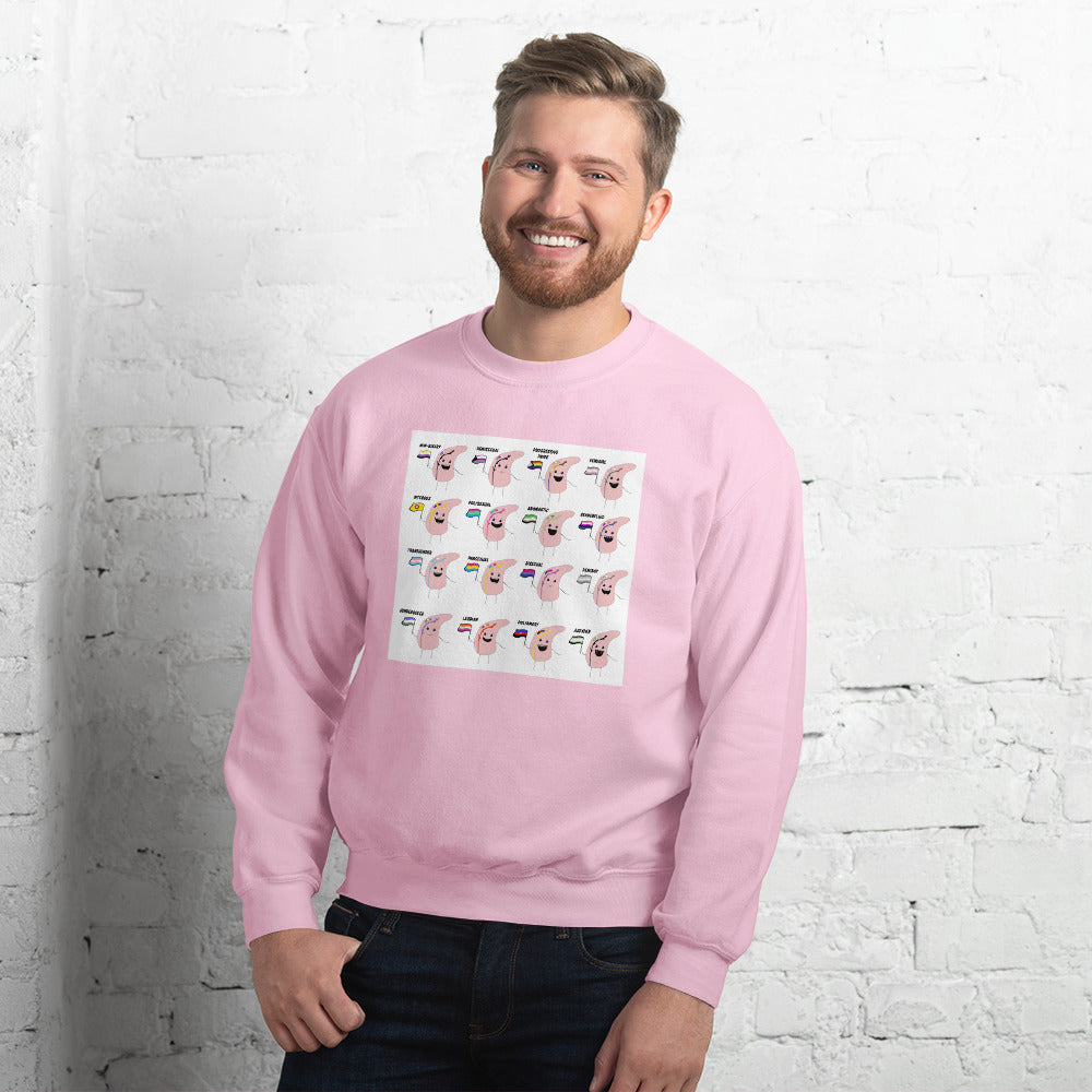 Pancreas Pride Sweatshirt (30% of proceeds donated towards MAD)